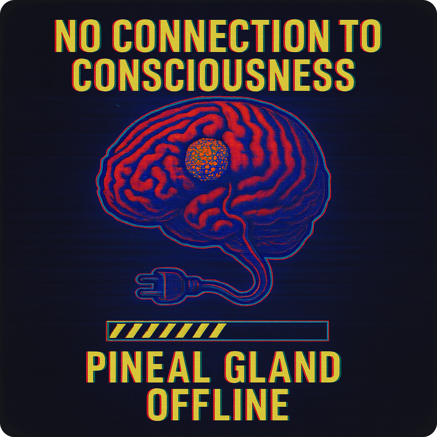 Pineal Gland Offline - Organisches Oversize Shirt