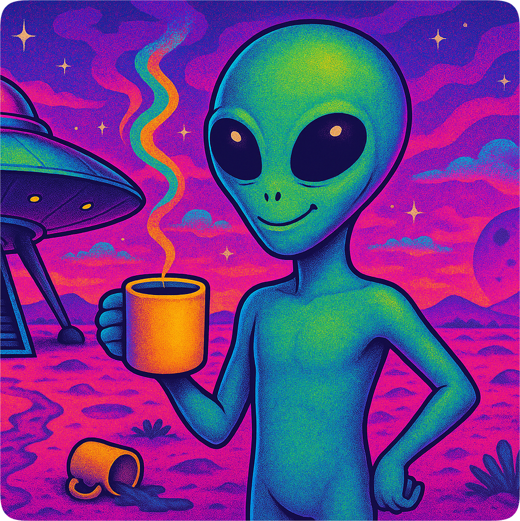 Intergalactic Coffee Break - Tasse