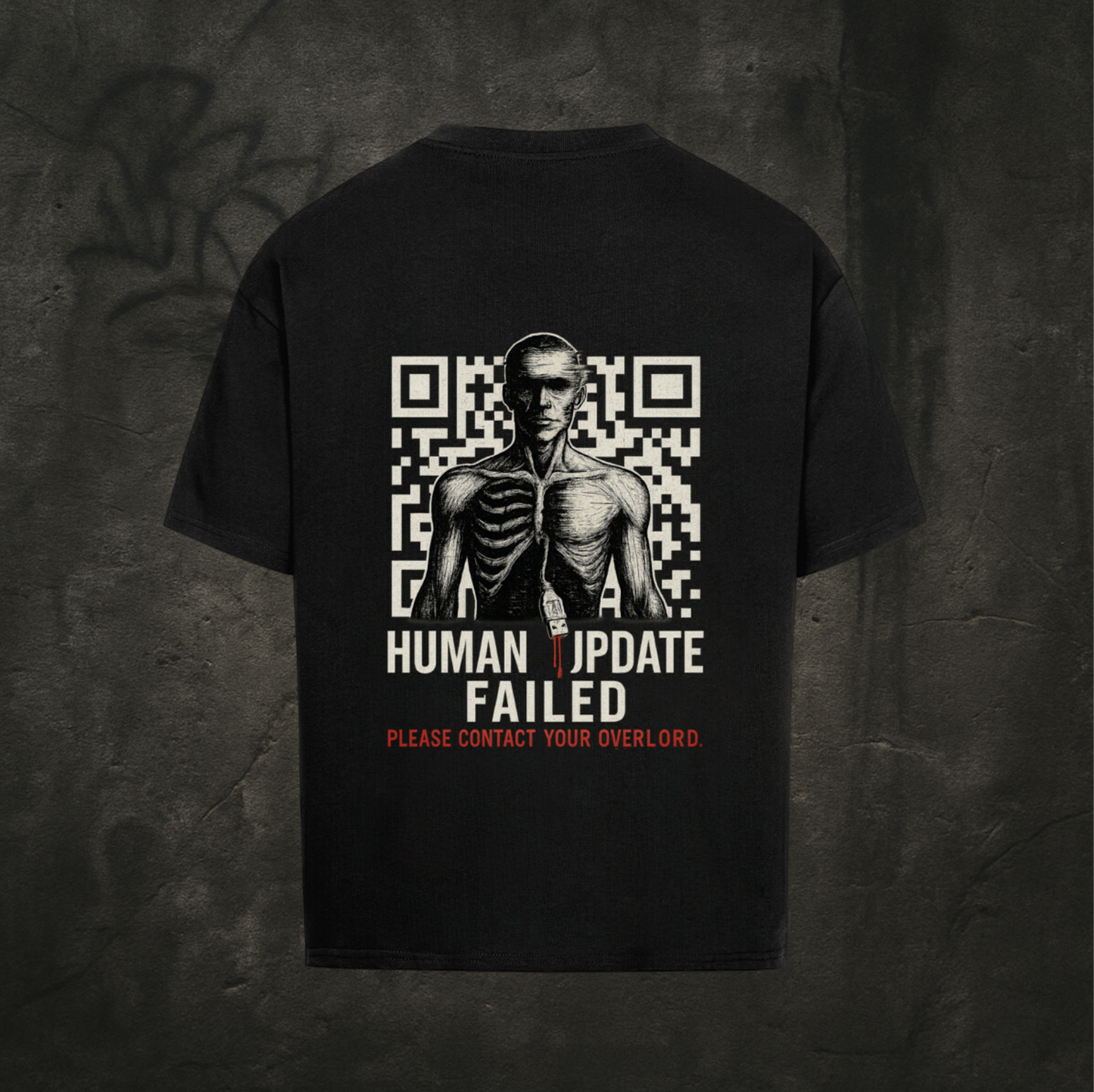 Human Update Failed - Oversize Shirt