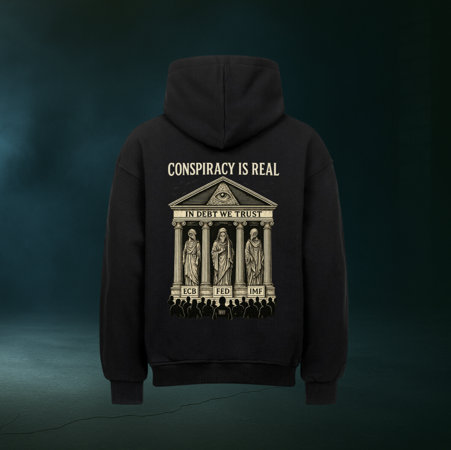 In Debt We Trust - Oversize Hoodie
