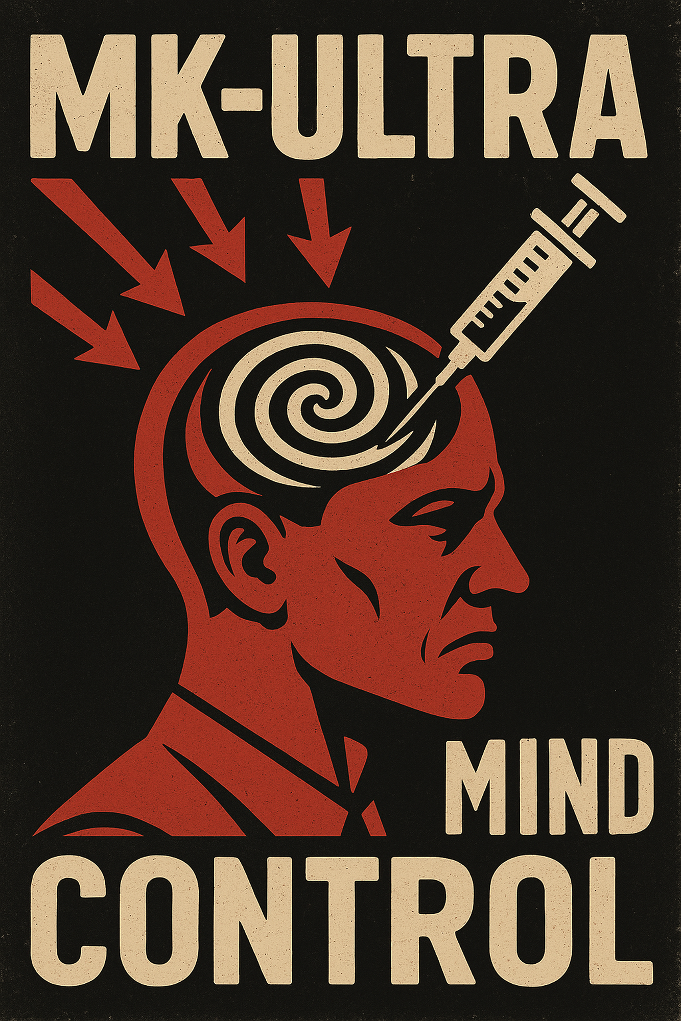 MK-Ultra Mind Control - Oversize Hoodie