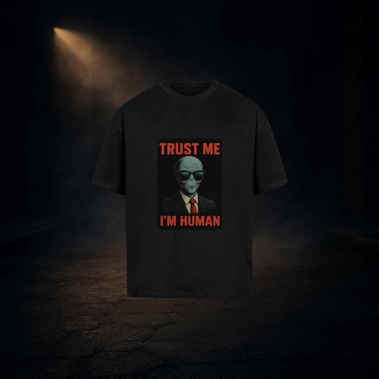 Trust Me I'm Human - Oversize Shirt