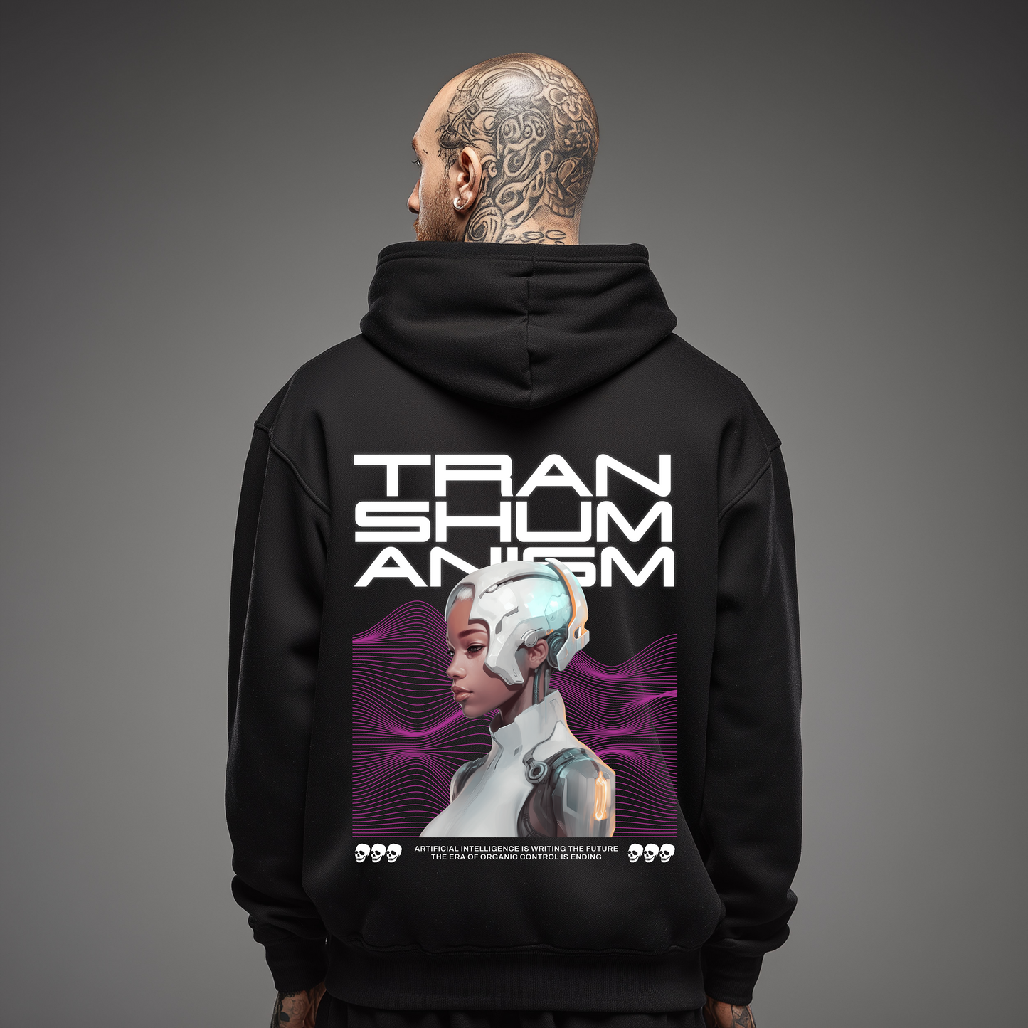 Transhumanism - Oversize Hoodie