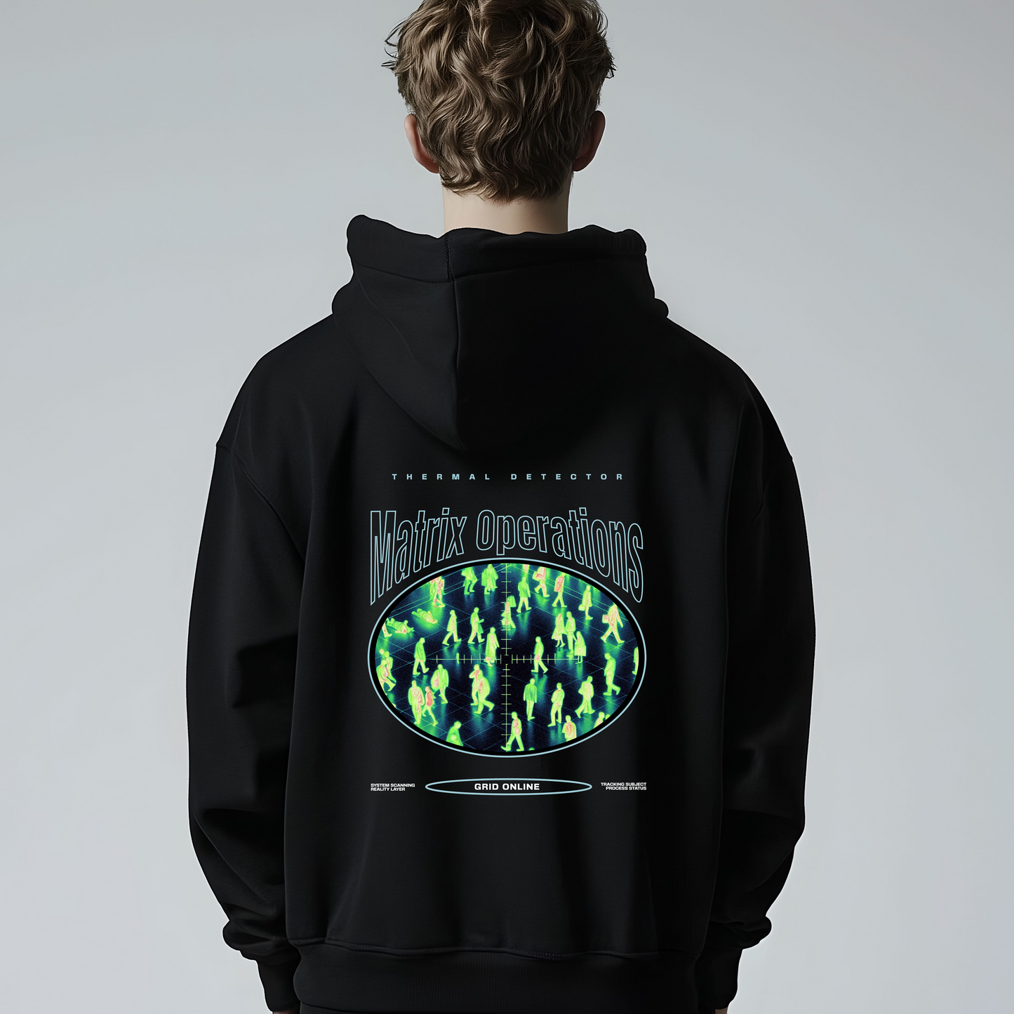 Matrix Operations - Oversize Hoodie