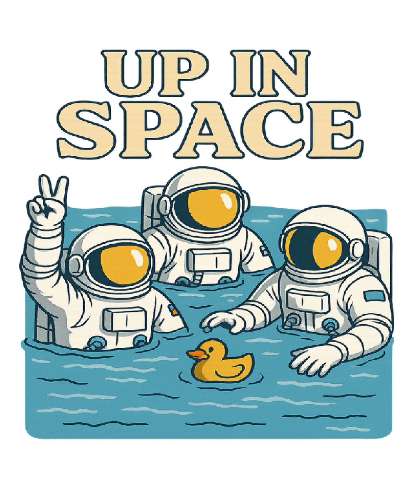 Up in Space (bright version) - Oversize Shirt