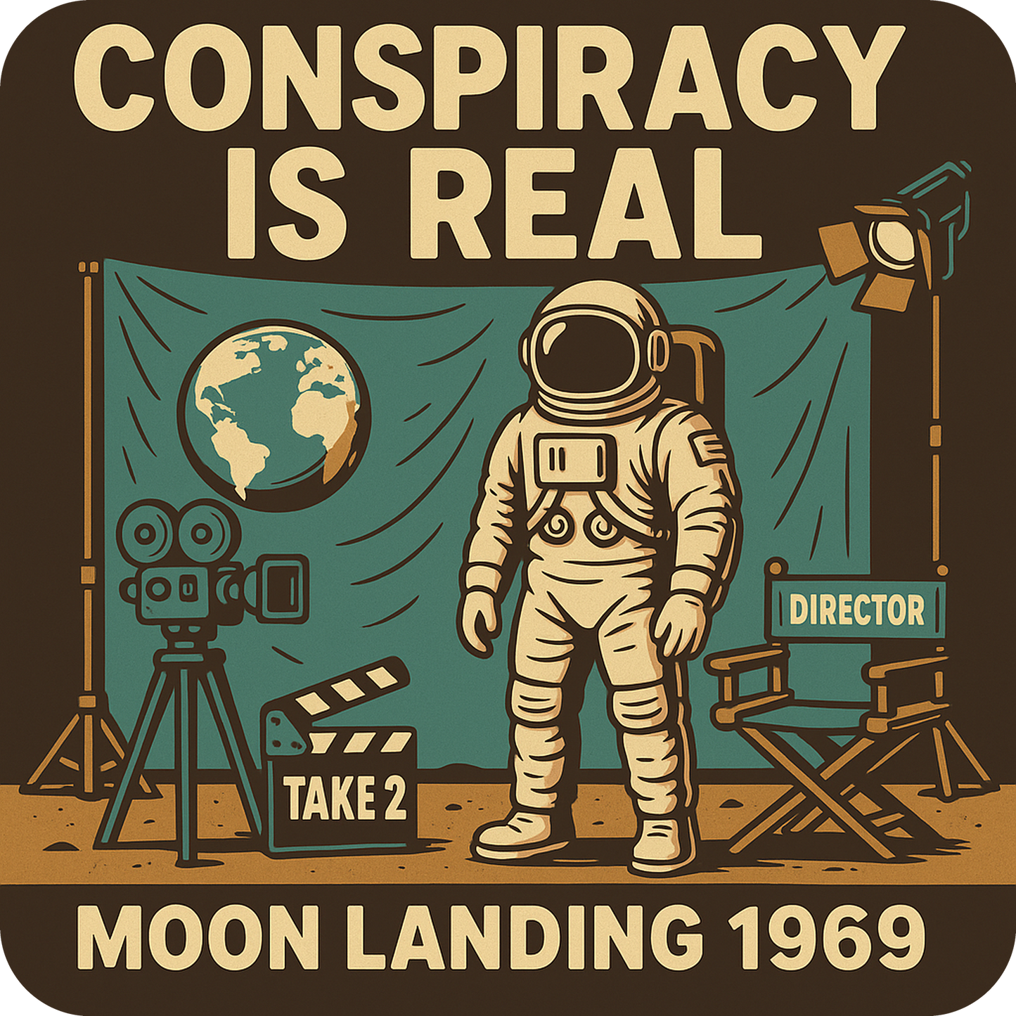 Moon Landing 1969 - Oversize Hoodie