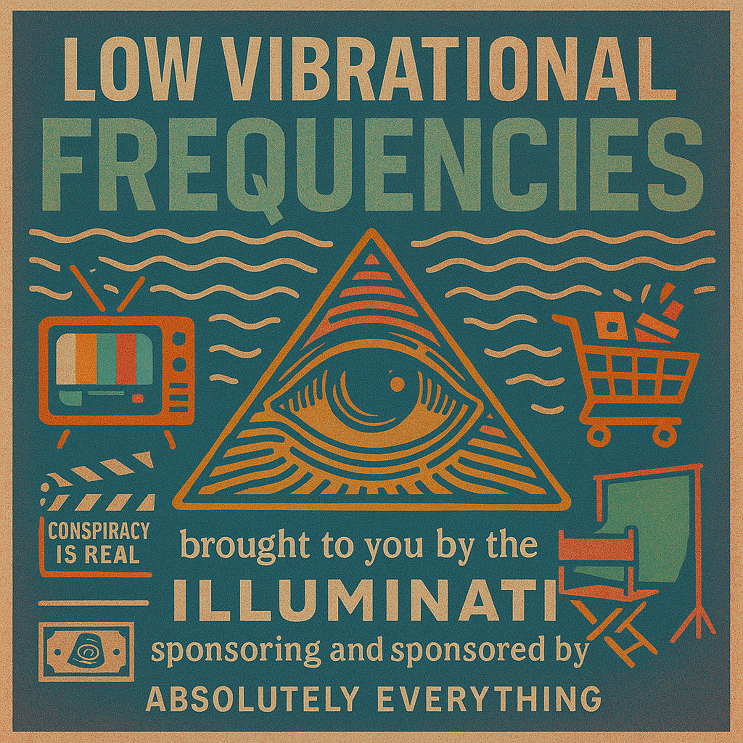 Low Vibrational Frequencies - Oversize Shirt
