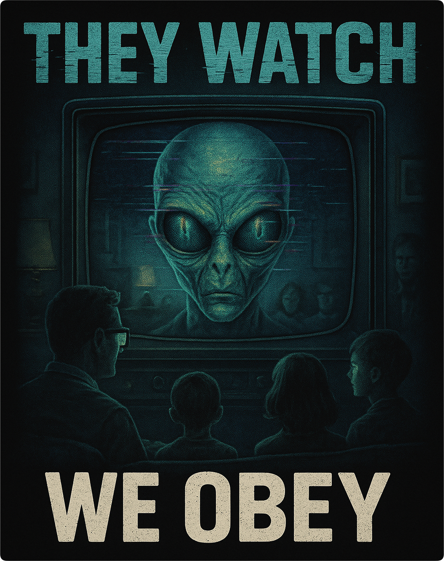 They Watch – We Obey - Oversize Hoodie