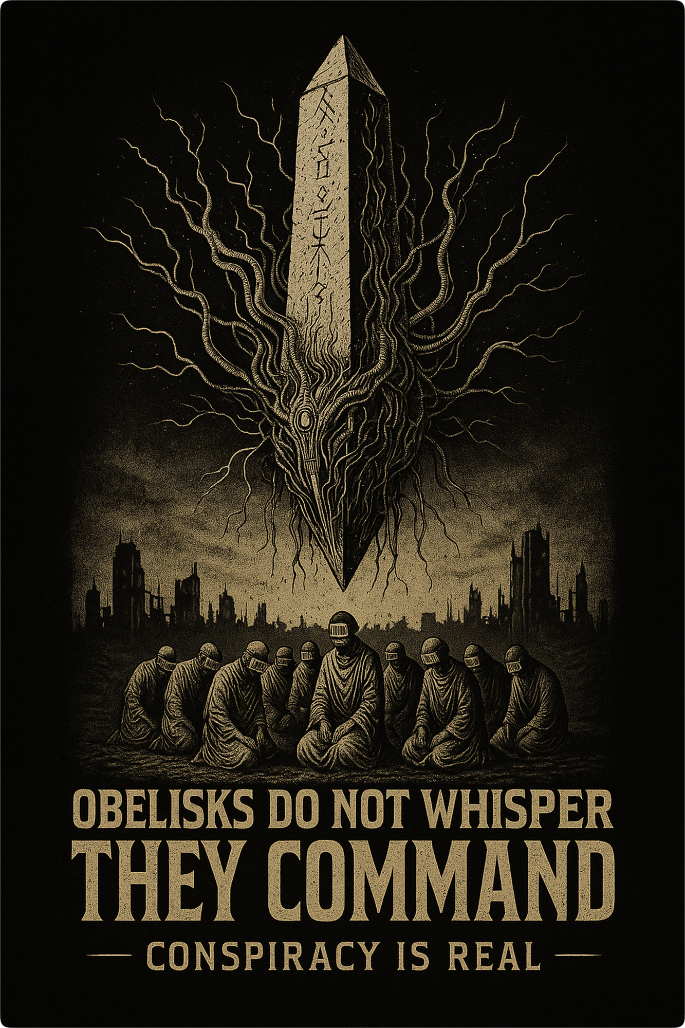 Obelisk Frequencies - Oversize Shirt