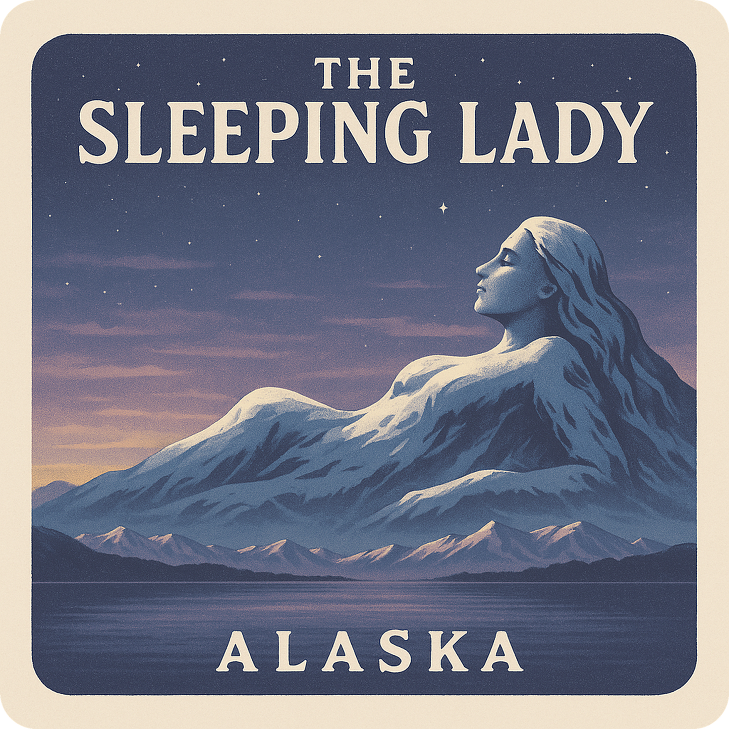 The Sleeping Lady - Organisches Oversize Shirt