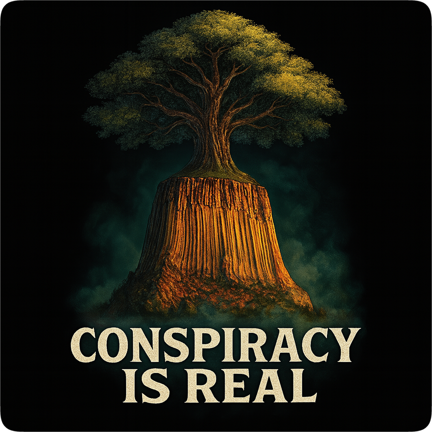 Conspiracy Is Real - Oversize Shirt