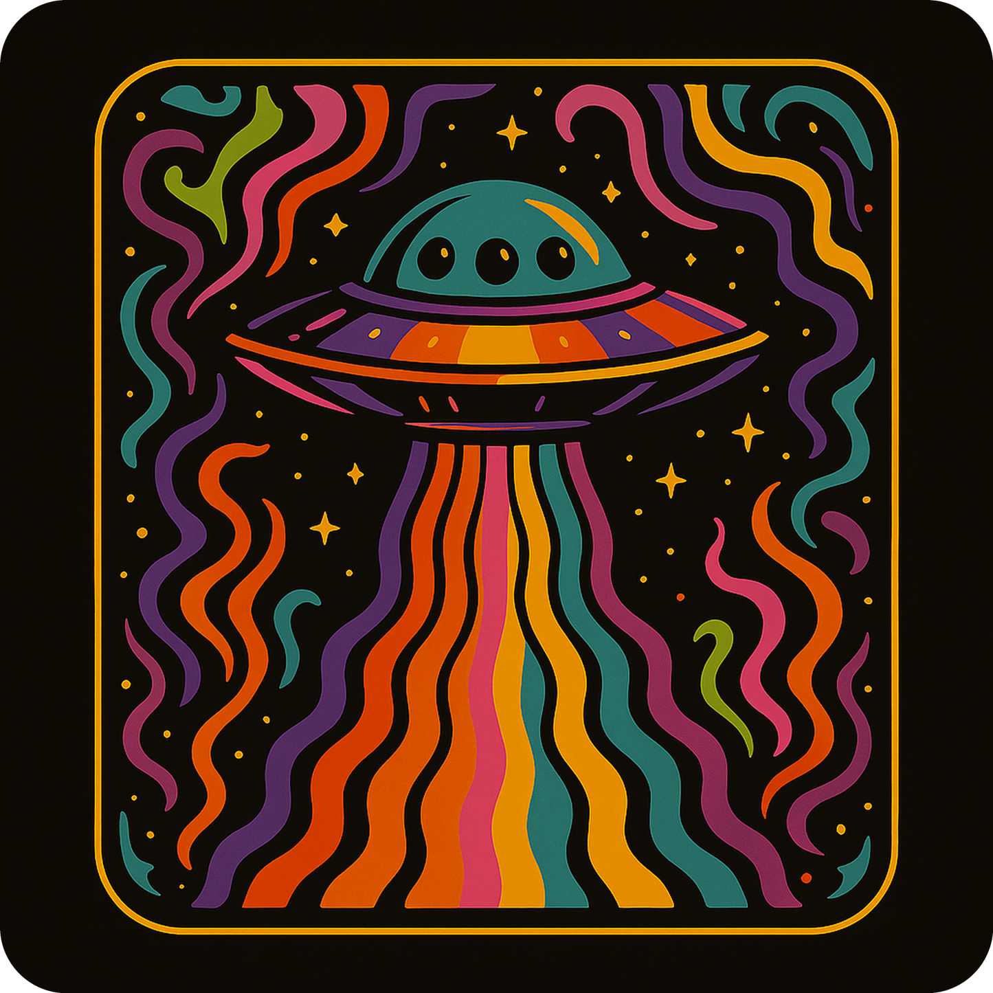 Rainbow Abduction - Tasse