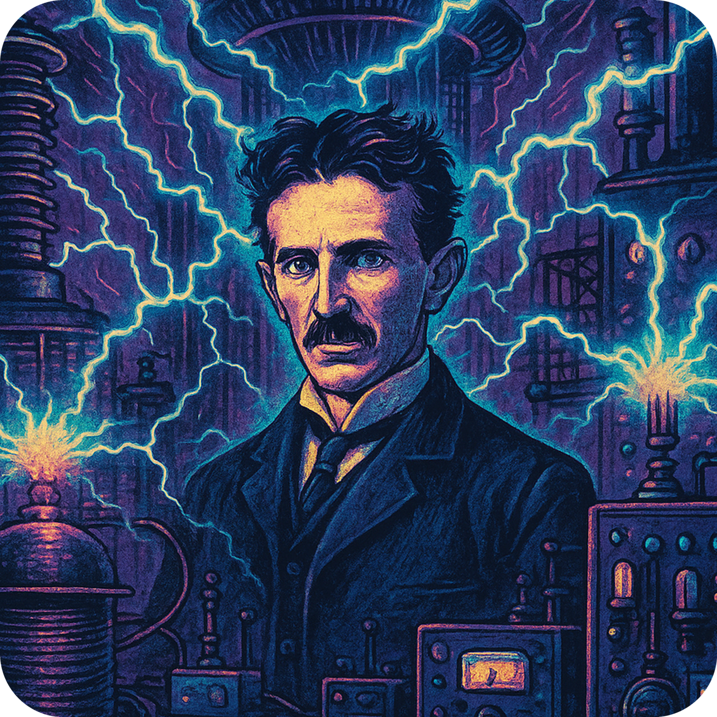 Tesla Vibes - Oversize Shirt