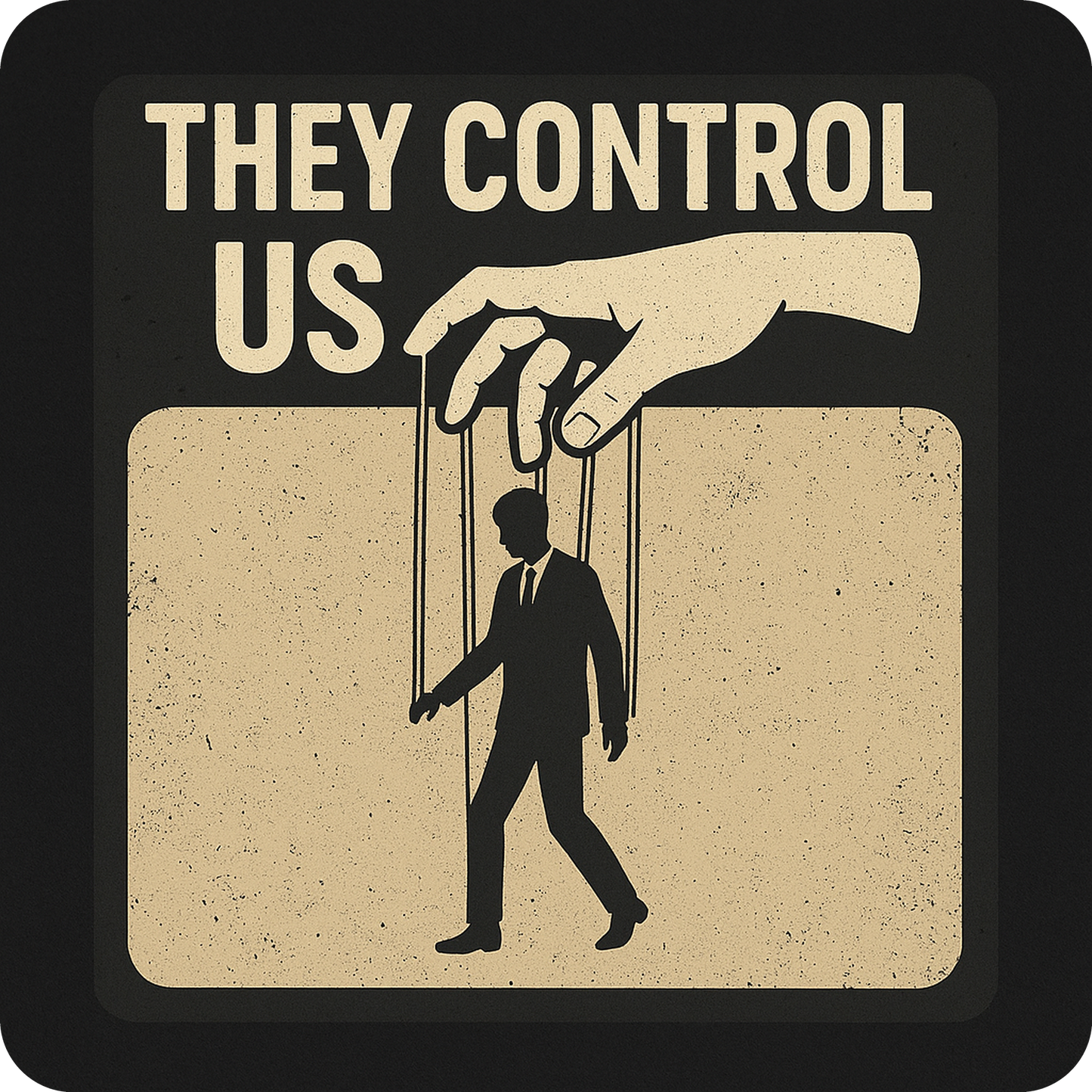 They Control Us - Oversize Shirt
