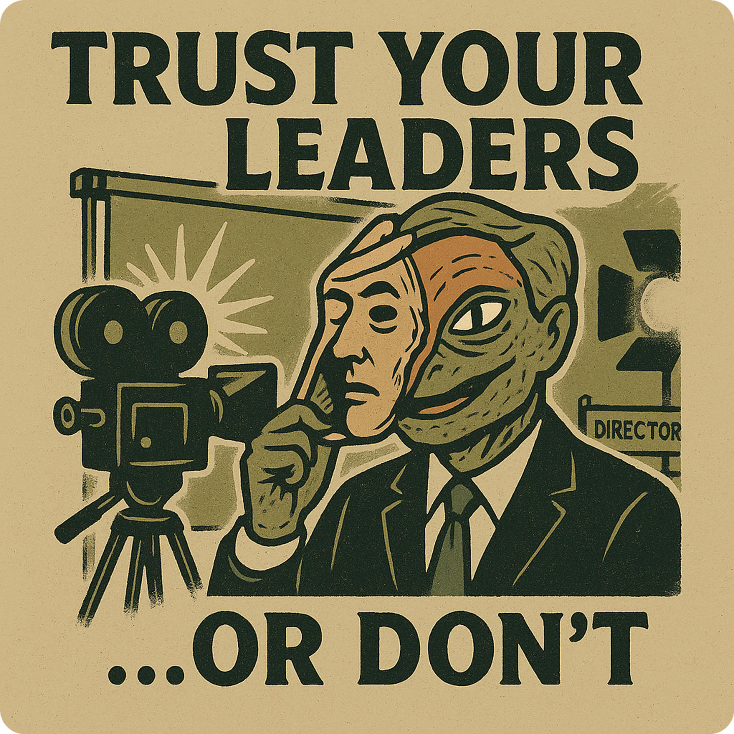 Trust Your Leaders - Oversize Shirt