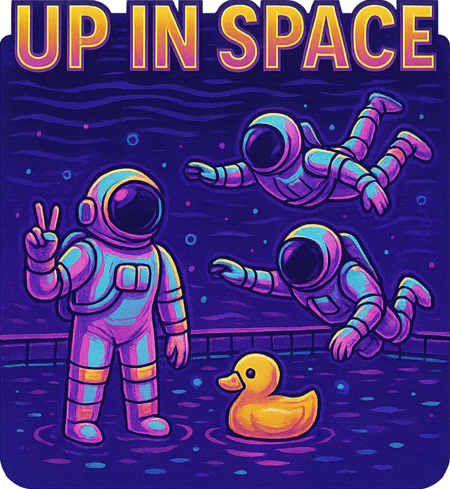 Up in Space - Oversize Shirt