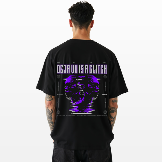 Deja Vu Is a Glitch - Oversize Shirt