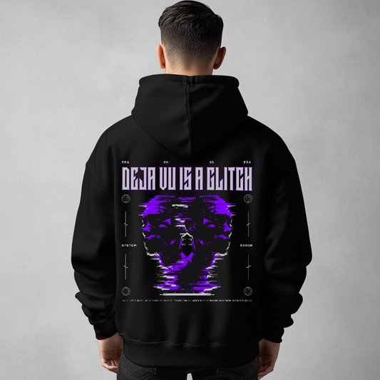 Deja Vu Is a Glitch - Oversize Hoodie