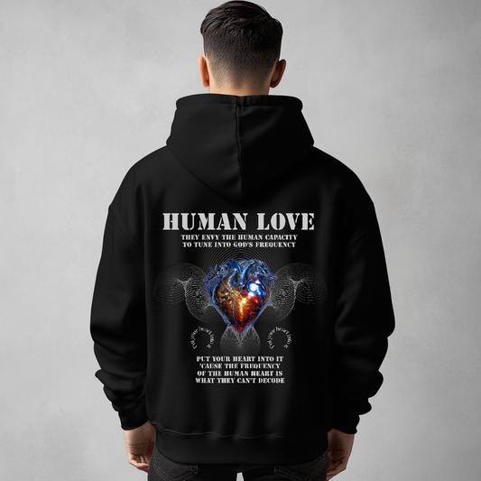Human Love - Oversize Hoodie