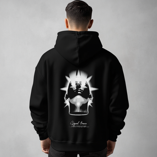 Signal Crown - Oversize Hoodie