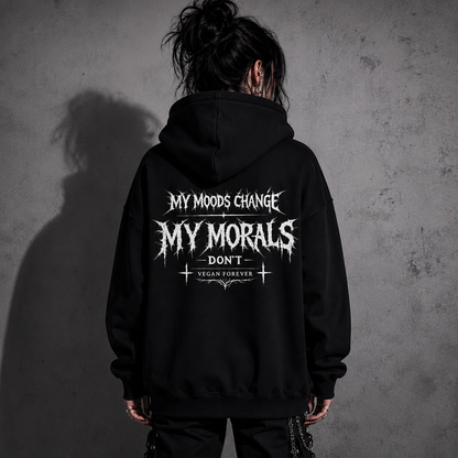 VEGAN MORALS Heavyweight Oversized Hoodie