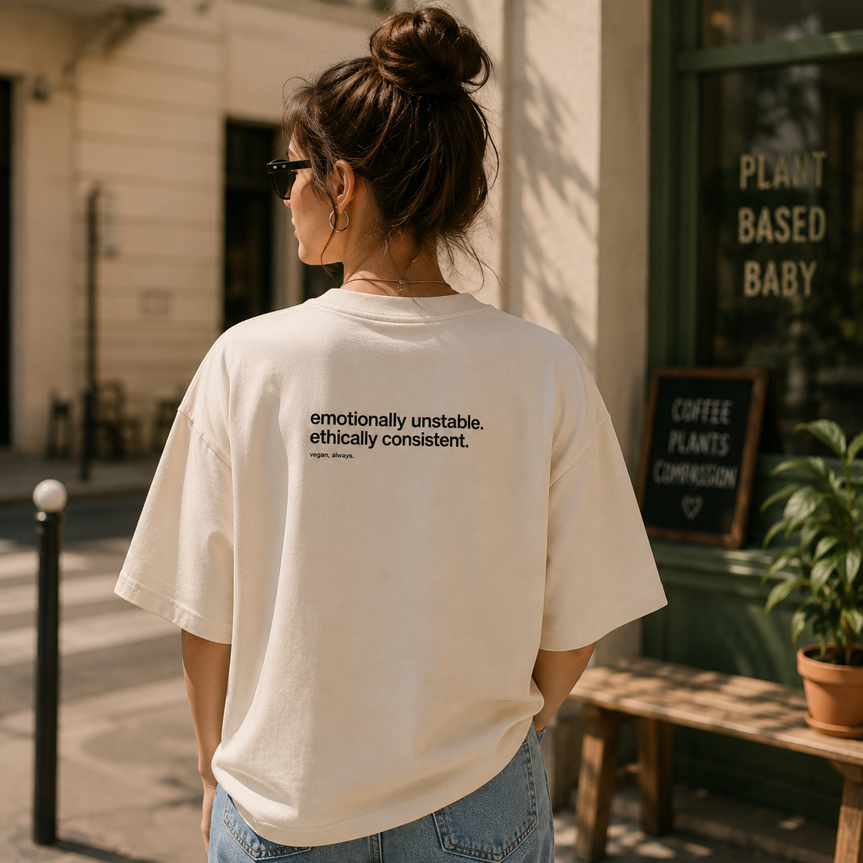 EMOTIONALLY UNSTABLE Organic Oversized Shirt
