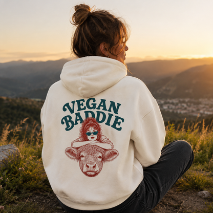 VEGAN BADDIE Heavyweight Oversized Hoodie