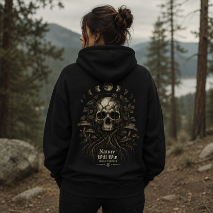NATURE WILL WIN Heavyweight Oversized Hoodie