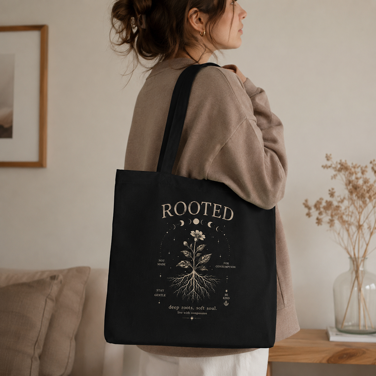 ROOTED Jutebeutel