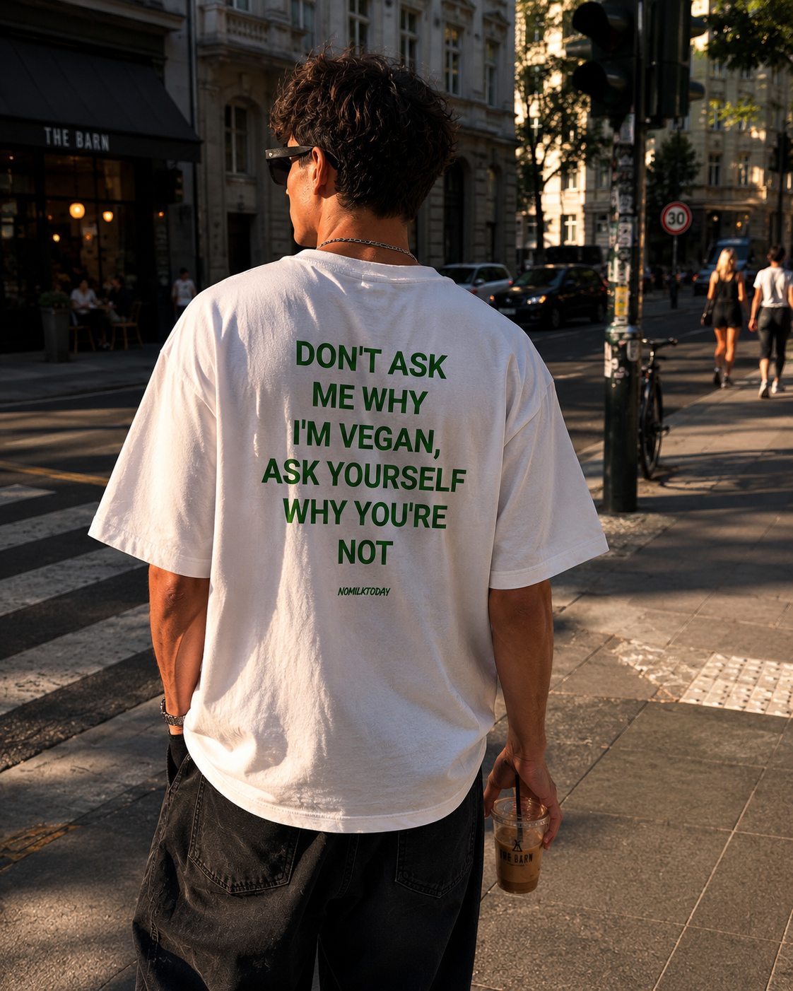 ASK YOURSELF Organic Oversized Shirt