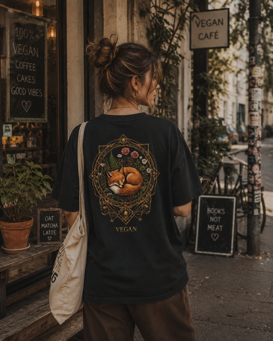 VEGAN FOX Organic Oversized Shirt