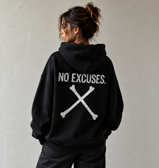 VEGAN FOR LIFE Heavyweight Oversized Hoodie