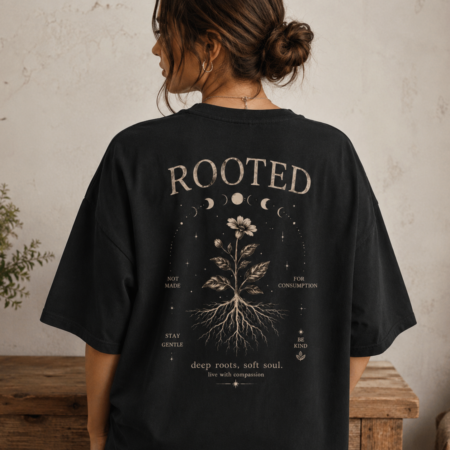 ROOTED Organic Oversized Shirt