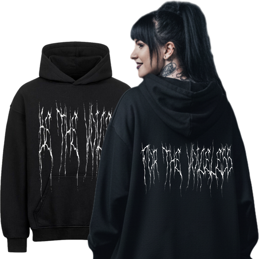 BE THE VOICE FOR THE VOICELESS Heavyweight Oversized Hoodie