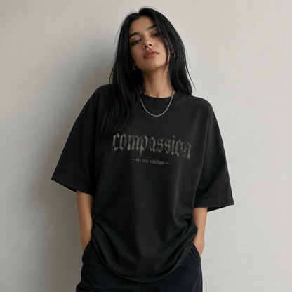 THE LAST REBELLION Organic Oversized Shirt