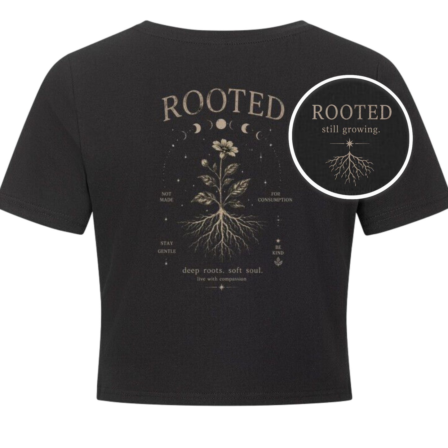 ROOTED Cropped Shirt