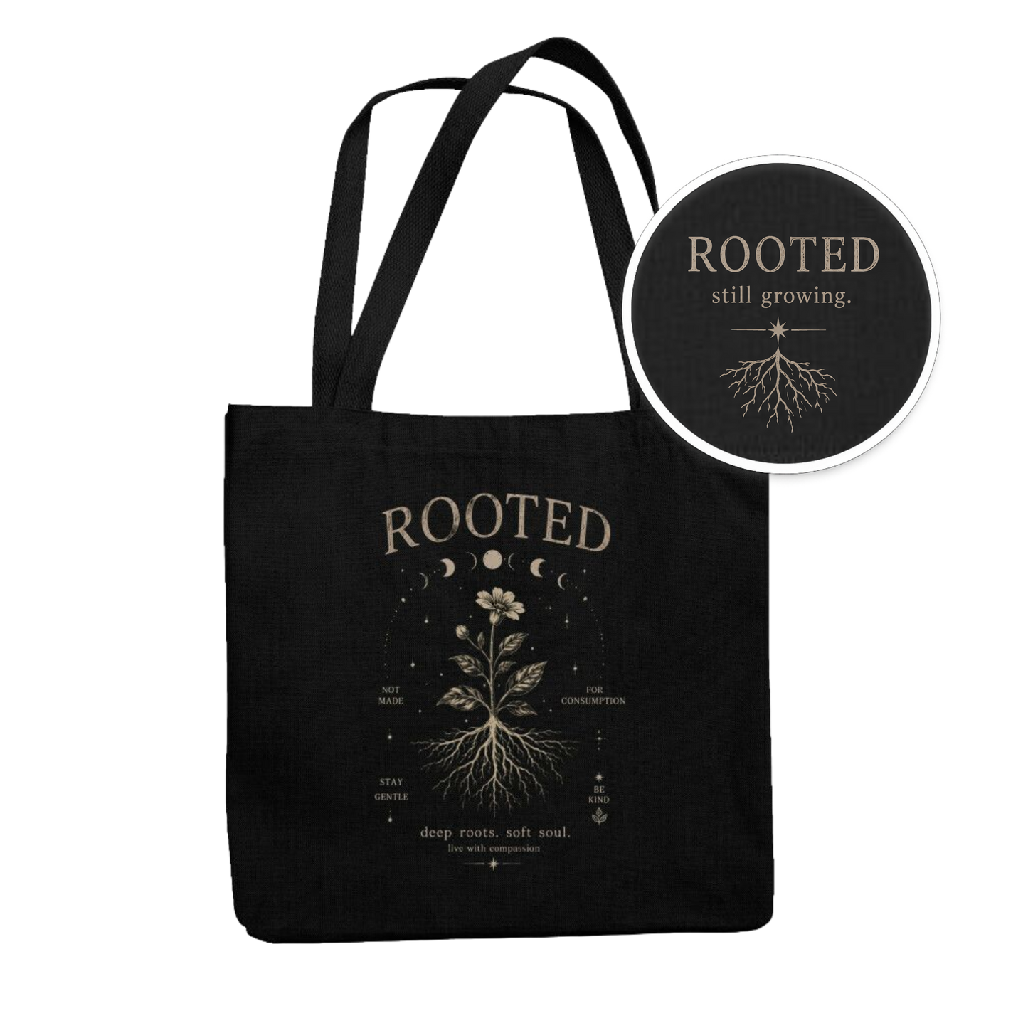 ROOTED Jutebeutel