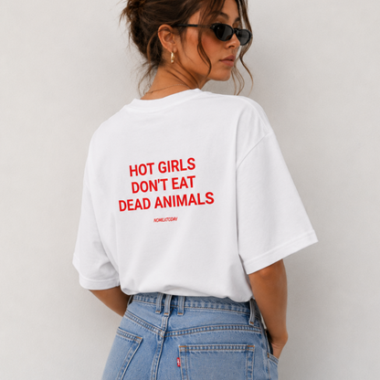 HOT GIRLS Organic Oversized Shirt