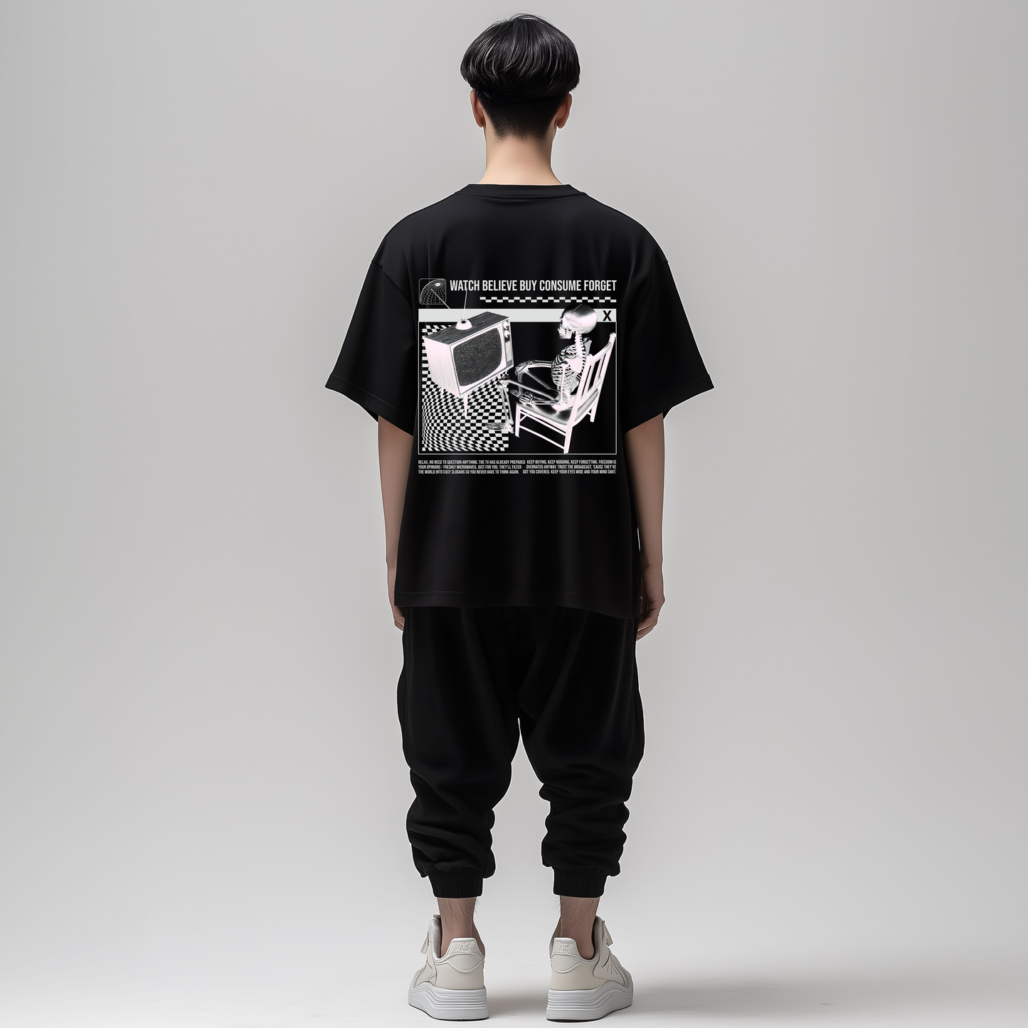 Consume and Forget - Oversize Shirt