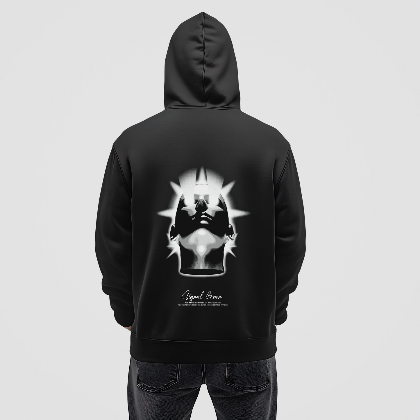 Signal Crown - Oversize Hoodie