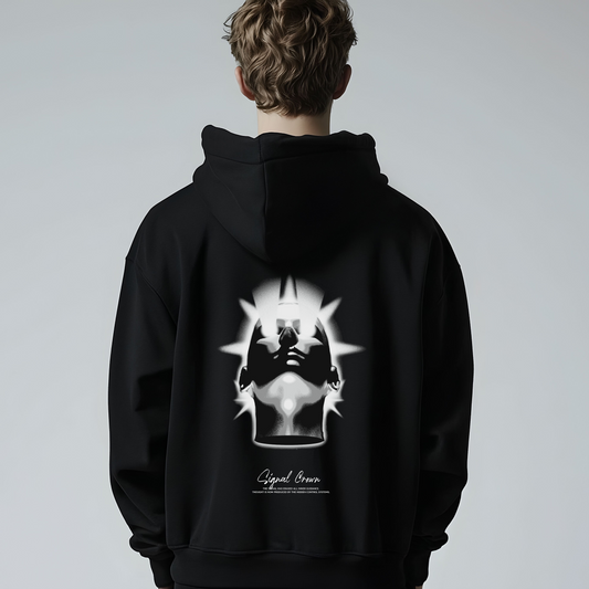 Signal Crown - Oversize Hoodie