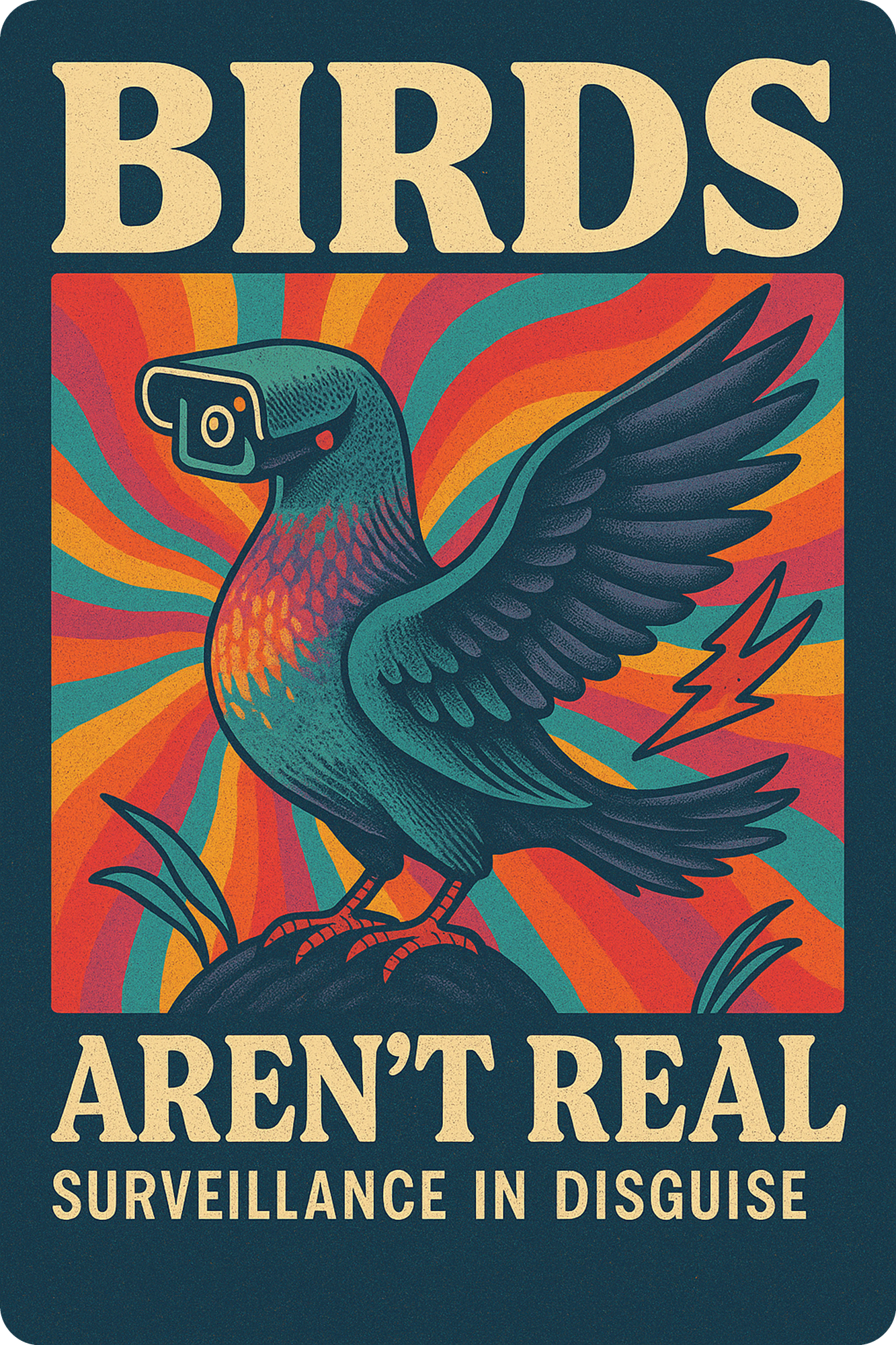 Birds Aren't Real - Oversize Shirt