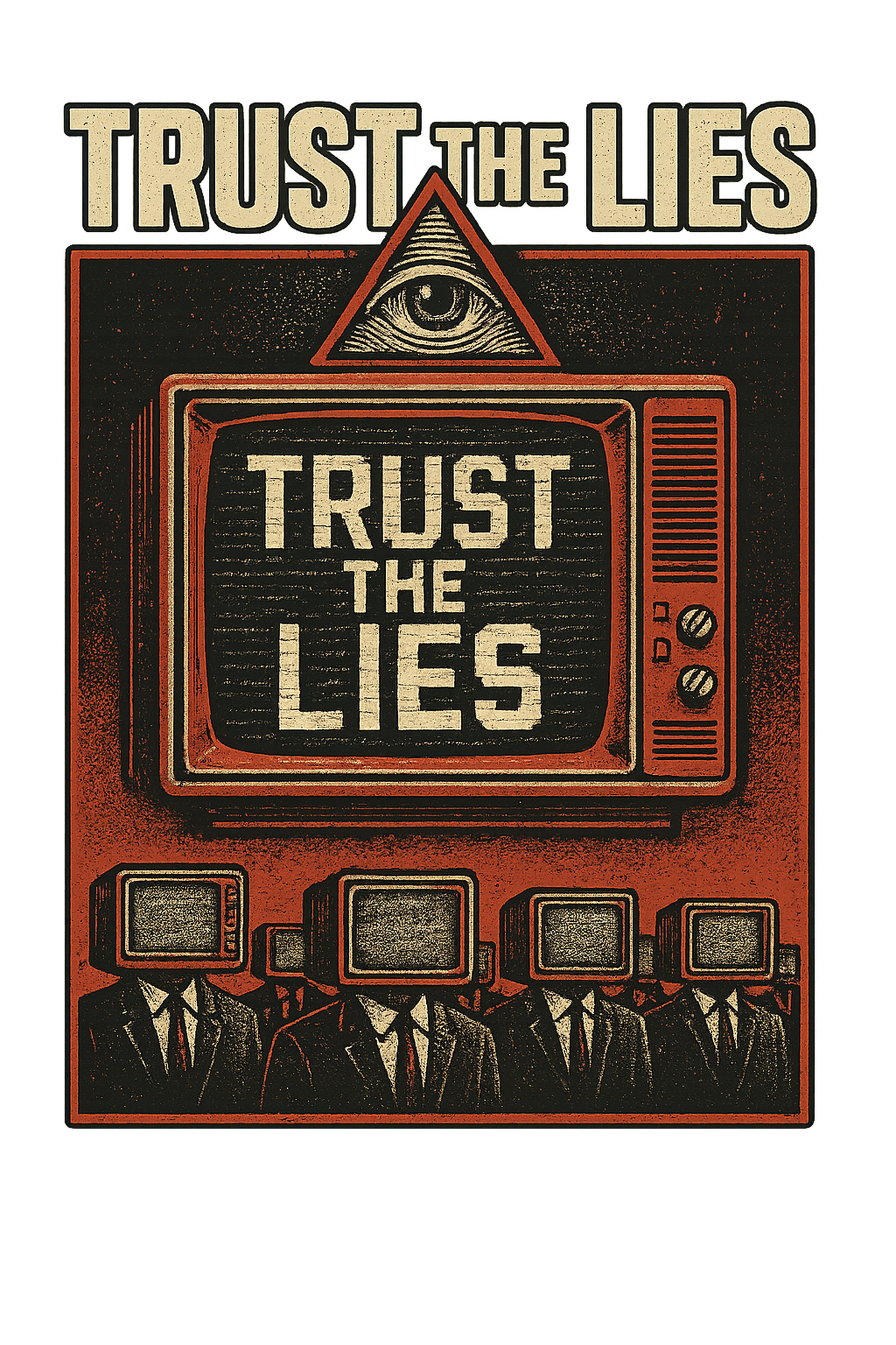 Trust the Lies - Oversize Hoodie